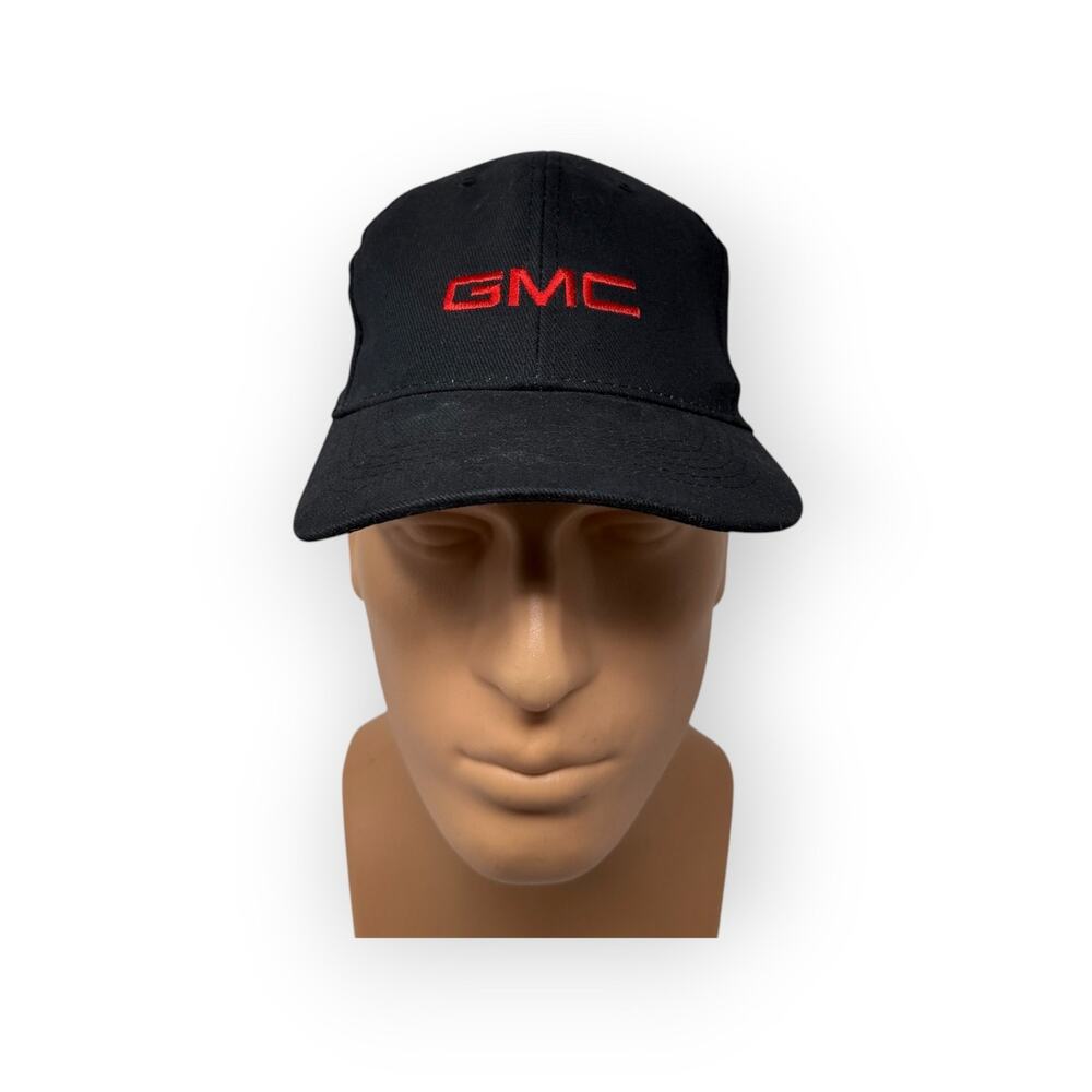 GMC Vehicles Trucks SUV Van Crossover EV Racing Black Red Embroidered Brim Hat